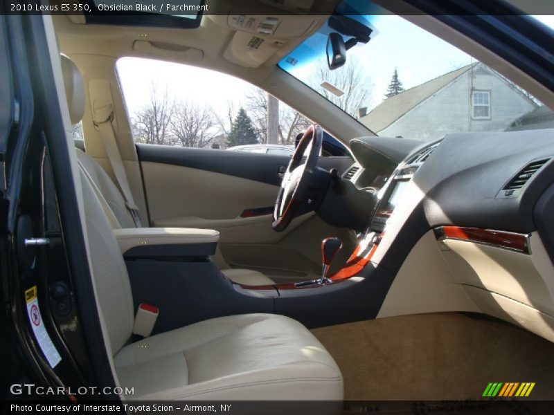 Obsidian Black / Parchment 2010 Lexus ES 350