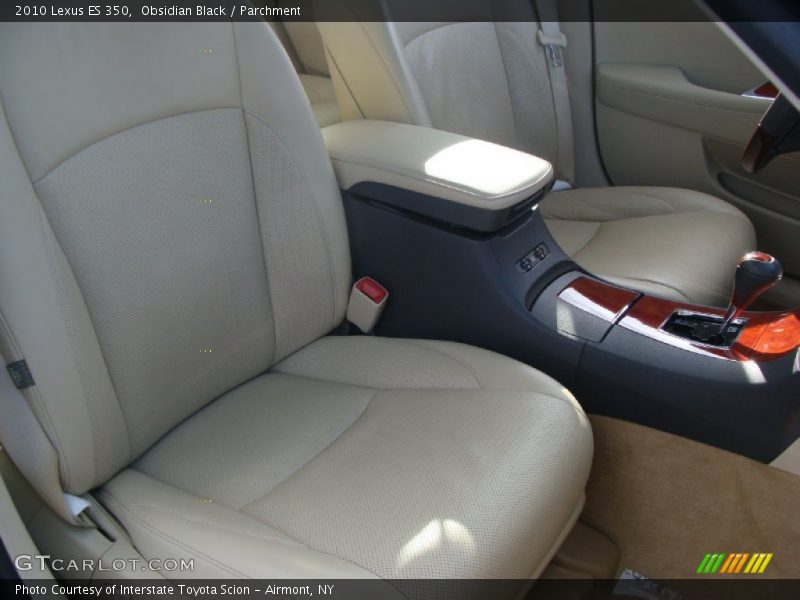 Obsidian Black / Parchment 2010 Lexus ES 350