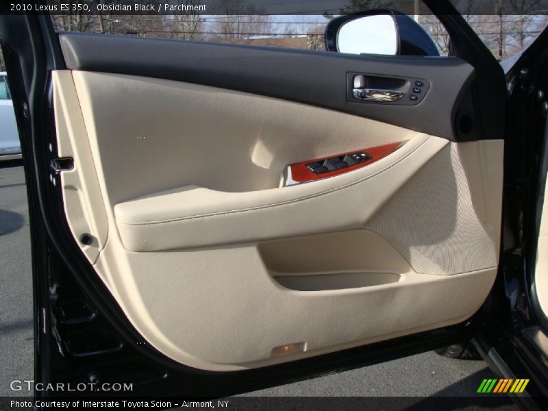 Obsidian Black / Parchment 2010 Lexus ES 350