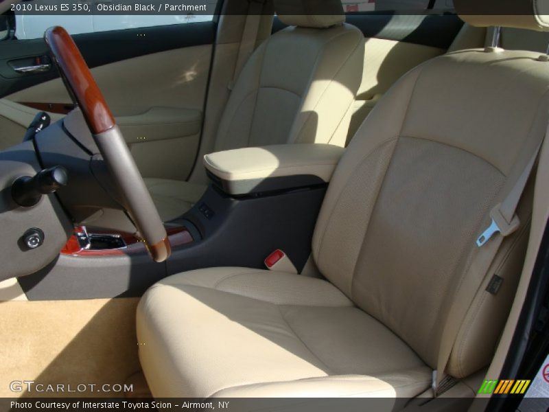 Obsidian Black / Parchment 2010 Lexus ES 350