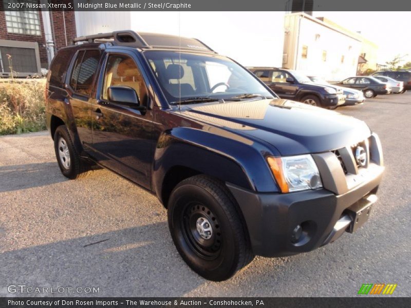 Midnight Blue Metallic / Steel/Graphite 2007 Nissan Xterra S