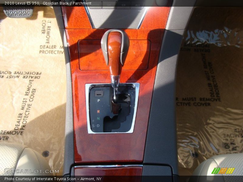 Obsidian Black / Parchment 2010 Lexus ES 350
