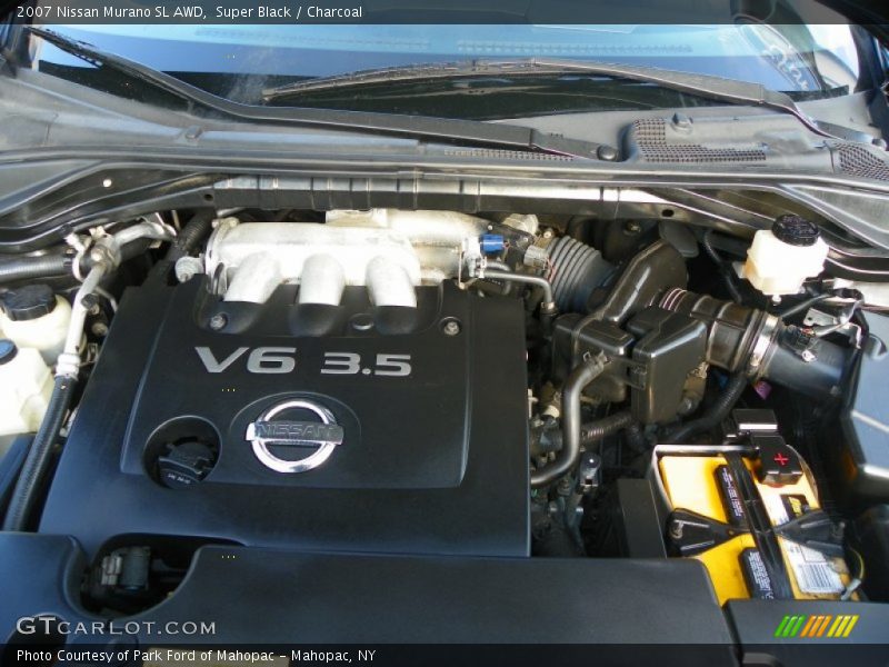 Super Black / Charcoal 2007 Nissan Murano SL AWD