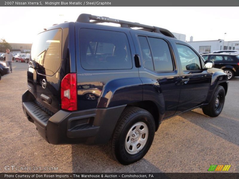 Midnight Blue Metallic / Steel/Graphite 2007 Nissan Xterra S