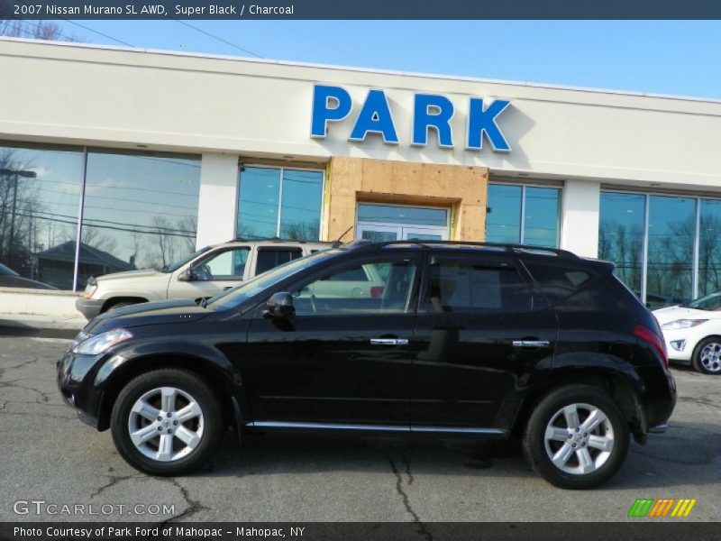 Super Black / Charcoal 2007 Nissan Murano SL AWD