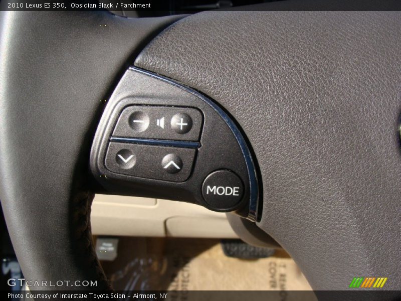 Obsidian Black / Parchment 2010 Lexus ES 350