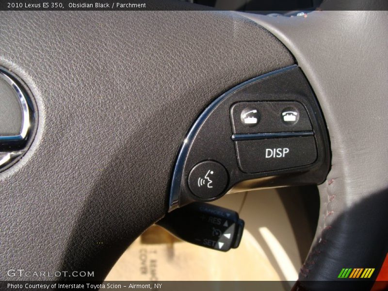 Obsidian Black / Parchment 2010 Lexus ES 350
