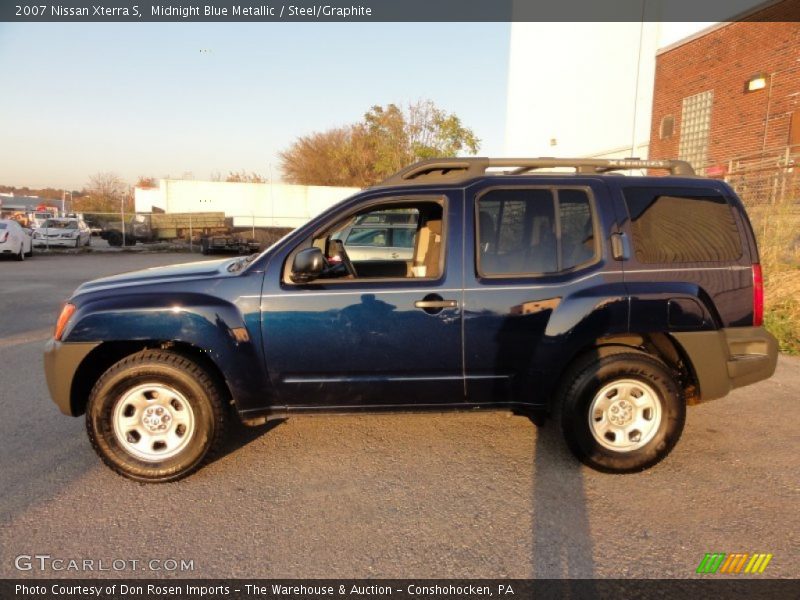 Midnight Blue Metallic / Steel/Graphite 2007 Nissan Xterra S