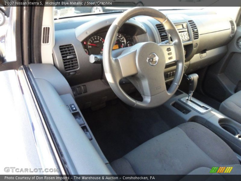 Midnight Blue Metallic / Steel/Graphite 2007 Nissan Xterra S