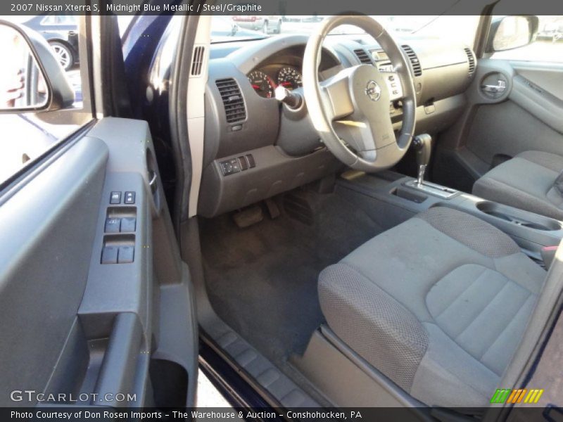 Midnight Blue Metallic / Steel/Graphite 2007 Nissan Xterra S