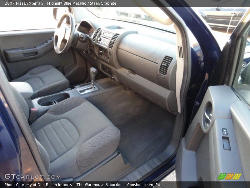 Midnight Blue Metallic / Steel/Graphite 2007 Nissan Xterra S