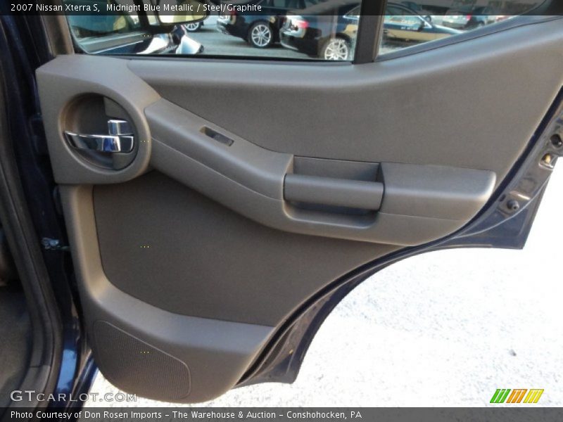 Midnight Blue Metallic / Steel/Graphite 2007 Nissan Xterra S