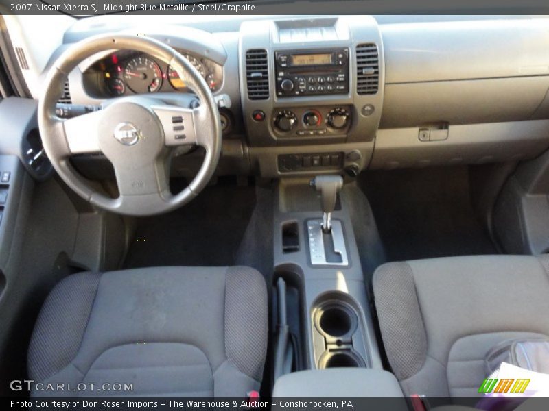 Midnight Blue Metallic / Steel/Graphite 2007 Nissan Xterra S