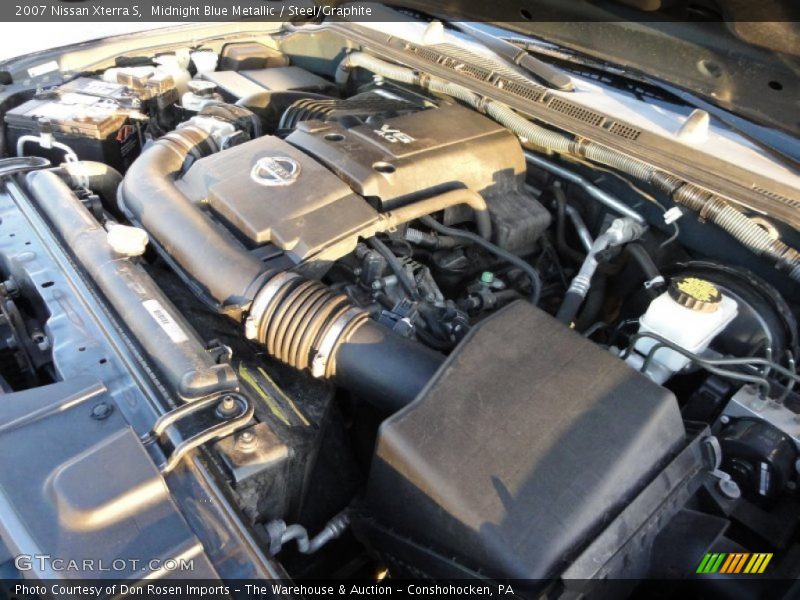 Midnight Blue Metallic / Steel/Graphite 2007 Nissan Xterra S