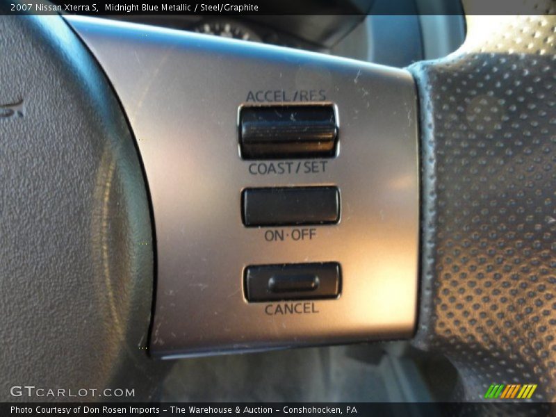 Midnight Blue Metallic / Steel/Graphite 2007 Nissan Xterra S
