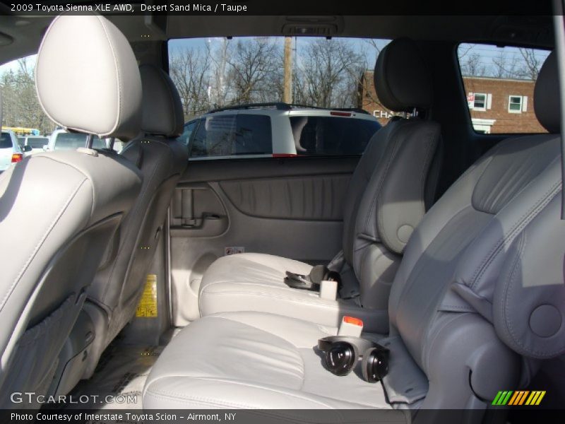 Desert Sand Mica / Taupe 2009 Toyota Sienna XLE AWD