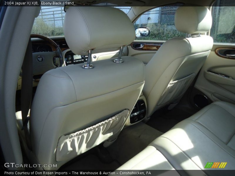 Ebony Black / Sand 2004 Jaguar XJ XJ8