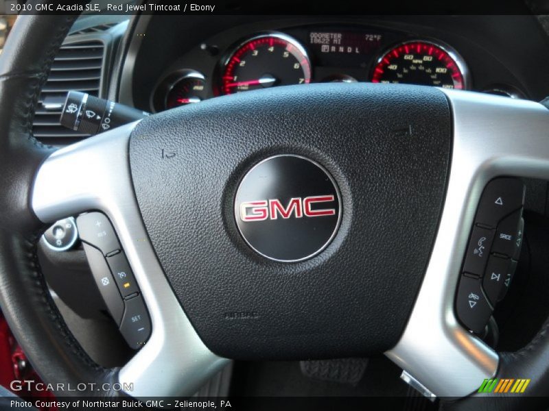 Red Jewel Tintcoat / Ebony 2010 GMC Acadia SLE