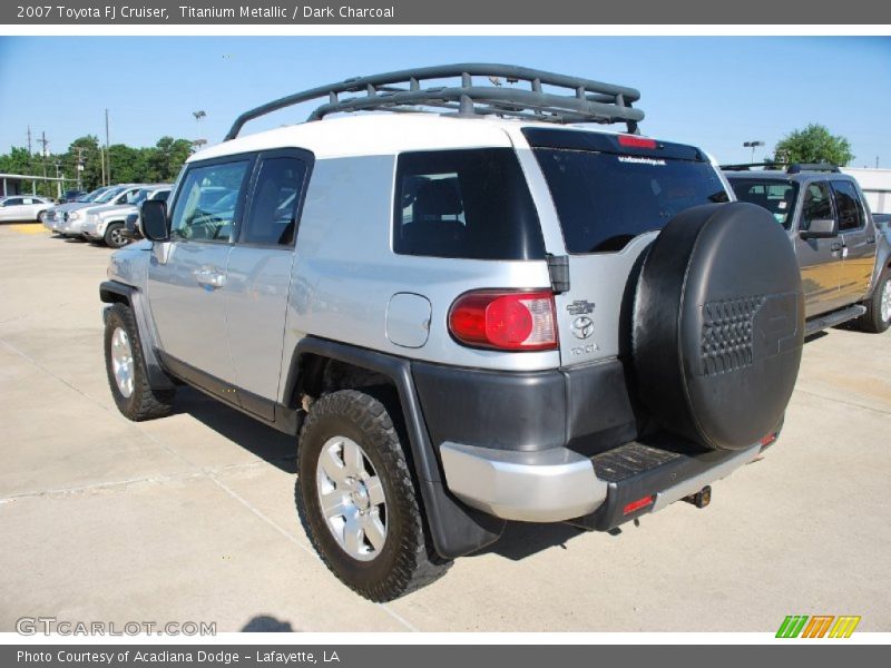 Titanium Metallic / Dark Charcoal 2007 Toyota FJ Cruiser