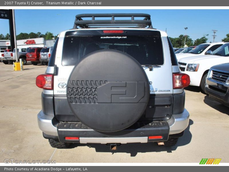 Titanium Metallic / Dark Charcoal 2007 Toyota FJ Cruiser