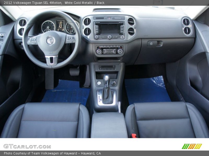 Dashboard of 2012 Tiguan SEL 4Motion