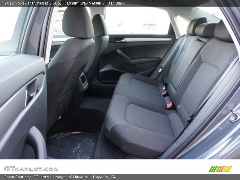  2012 Passat 2.5L S Titan Black Interior