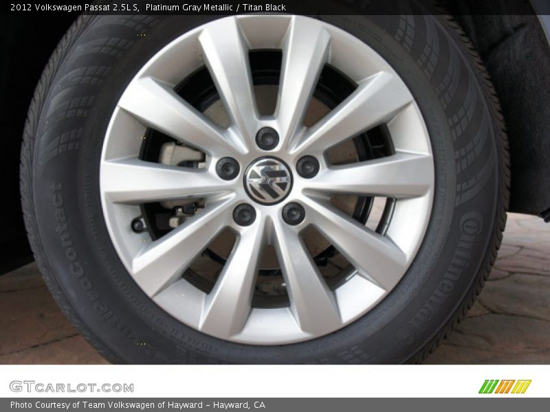  2012 Passat 2.5L S Wheel