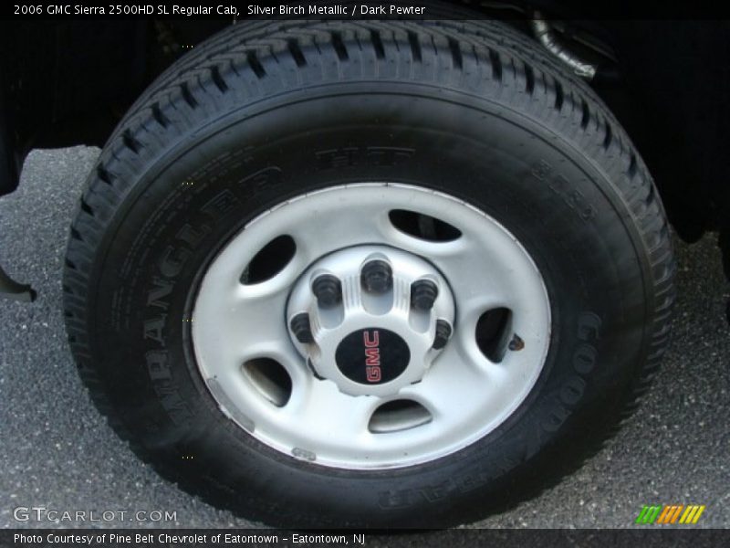 Silver Birch Metallic / Dark Pewter 2006 GMC Sierra 2500HD SL Regular Cab