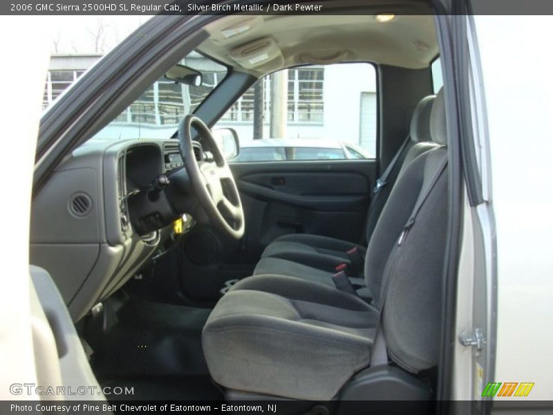 Silver Birch Metallic / Dark Pewter 2006 GMC Sierra 2500HD SL Regular Cab