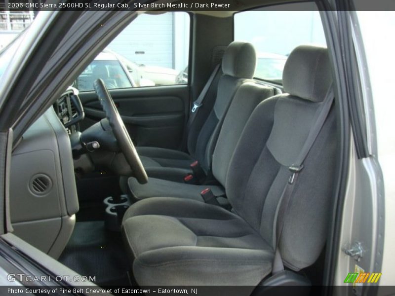 Silver Birch Metallic / Dark Pewter 2006 GMC Sierra 2500HD SL Regular Cab