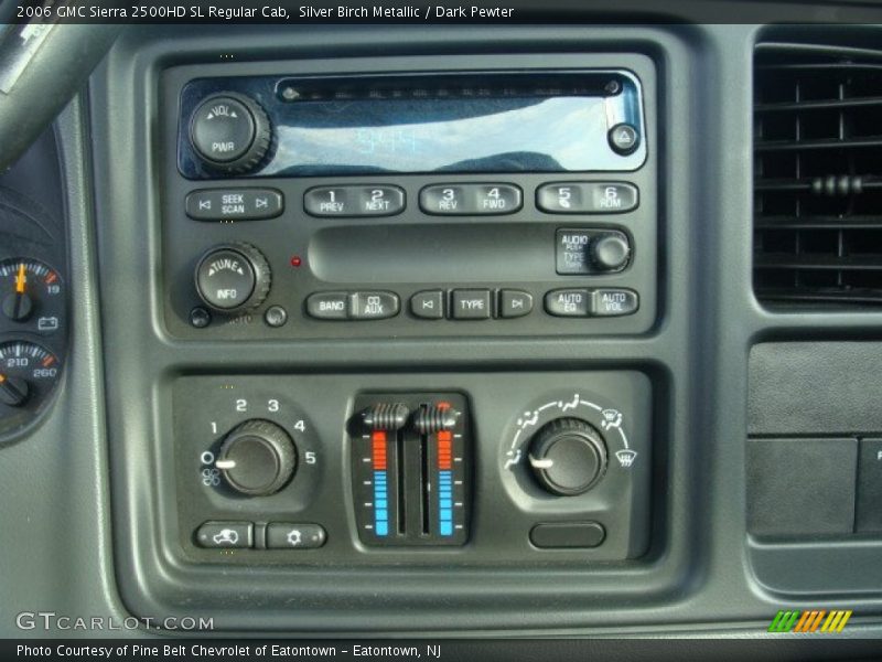 Silver Birch Metallic / Dark Pewter 2006 GMC Sierra 2500HD SL Regular Cab