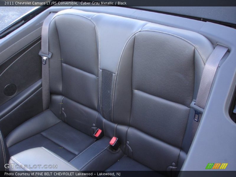 Cyber Gray Metallic / Black 2011 Chevrolet Camaro LT/RS Convertible