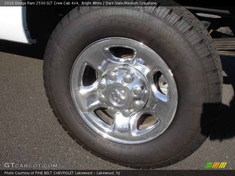 Bright White / Dark Slate/Medium Graystone 2010 Dodge Ram 2500 SLT Crew Cab 4x4