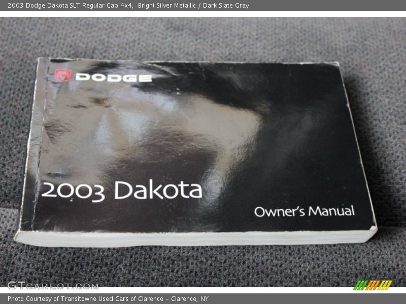 Bright Silver Metallic / Dark Slate Gray 2003 Dodge Dakota SLT Regular Cab 4x4