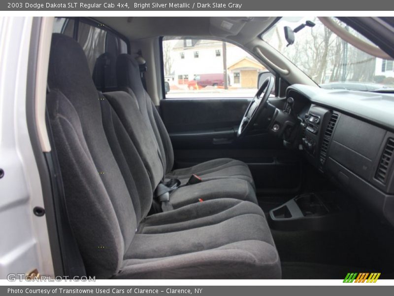 Bright Silver Metallic / Dark Slate Gray 2003 Dodge Dakota SLT Regular Cab 4x4