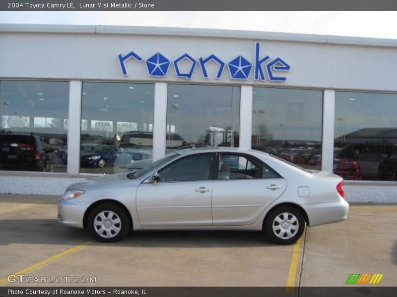Lunar Mist Metallic / Stone 2004 Toyota Camry LE