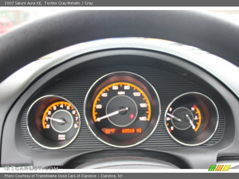 Techno Gray Metallic / Gray 2007 Saturn Aura XE