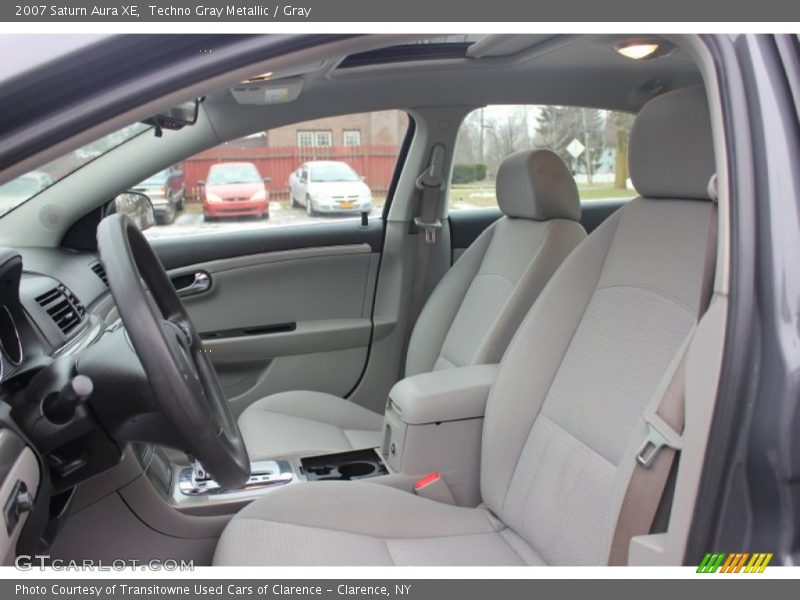 Techno Gray Metallic / Gray 2007 Saturn Aura XE