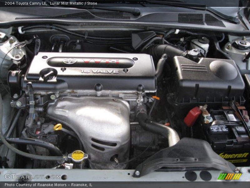Lunar Mist Metallic / Stone 2004 Toyota Camry LE