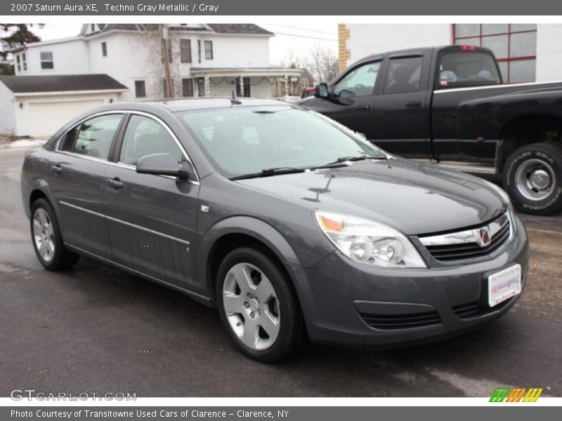 Techno Gray Metallic / Gray 2007 Saturn Aura XE