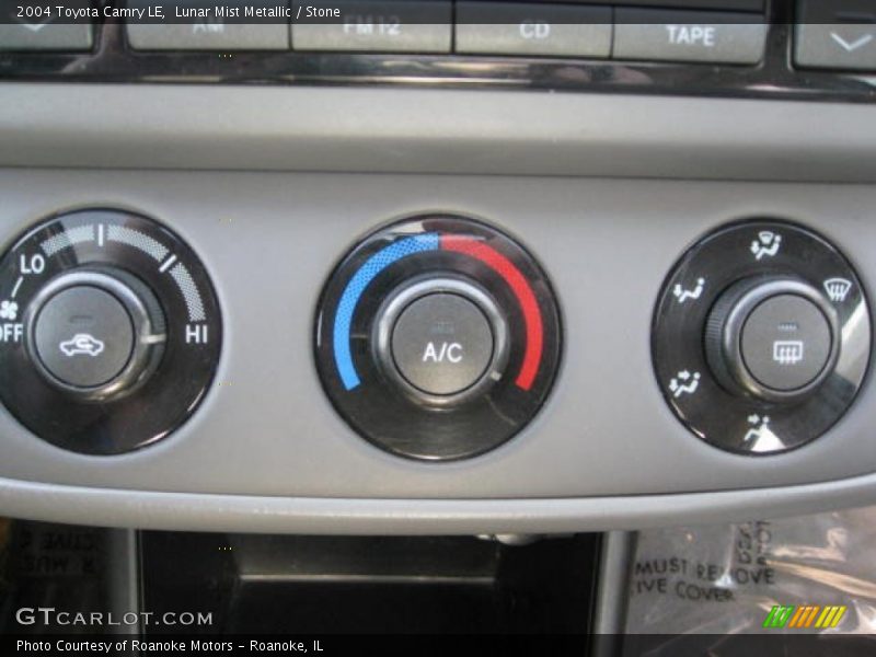 Lunar Mist Metallic / Stone 2004 Toyota Camry LE