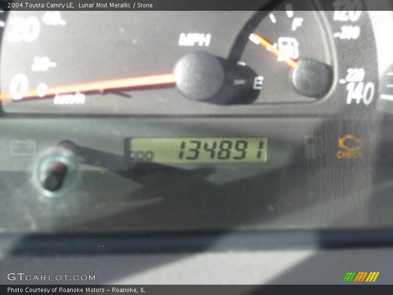 Lunar Mist Metallic / Stone 2004 Toyota Camry LE