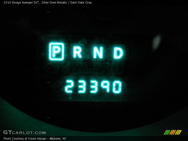 Silver Steel Metallic / Dark Slate Gray 2010 Dodge Avenger SXT