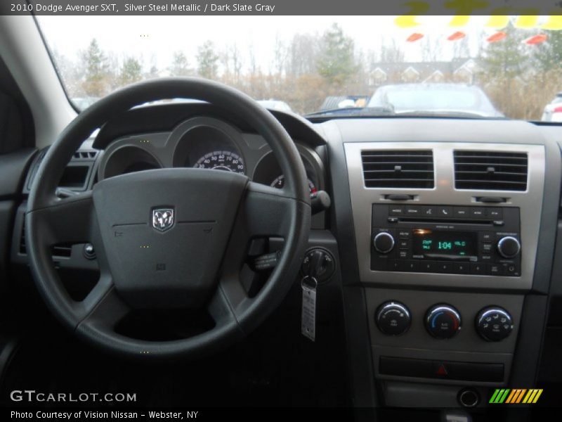 Silver Steel Metallic / Dark Slate Gray 2010 Dodge Avenger SXT