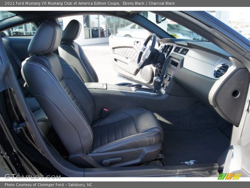 Ebony Black / Charcoal Black 2011 Ford Mustang V6 Mustang Club of America Edition Coupe