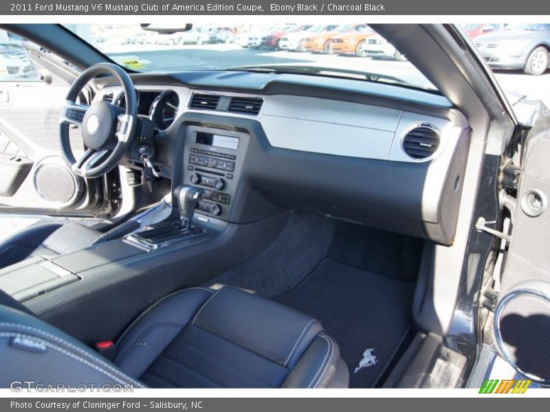Ebony Black / Charcoal Black 2011 Ford Mustang V6 Mustang Club of America Edition Coupe