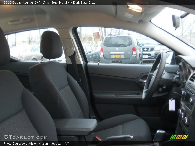 Silver Steel Metallic / Dark Slate Gray 2010 Dodge Avenger SXT