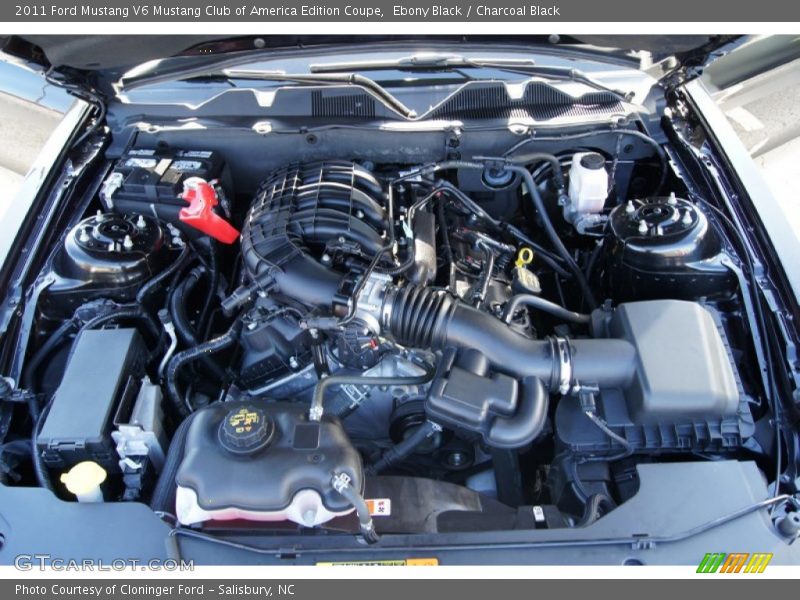  2011 Mustang V6 Mustang Club of America Edition Coupe Engine - 3.7 Liter DOHC 24-Valve TiVCT V6