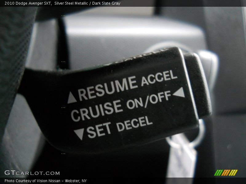 Silver Steel Metallic / Dark Slate Gray 2010 Dodge Avenger SXT