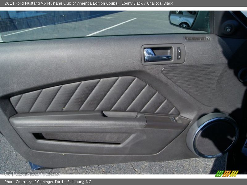 Ebony Black / Charcoal Black 2011 Ford Mustang V6 Mustang Club of America Edition Coupe